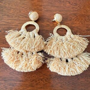 Tuckernuck Beige Rafa Earrings